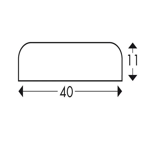 Knuffi-type-F, stootrand, beschermprofiel