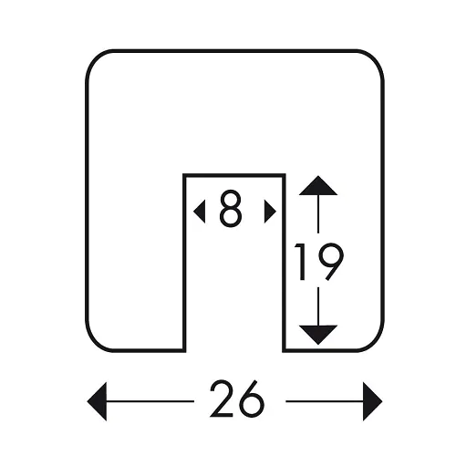 Knuffi-stootrand, beschermprofiel-knuffi