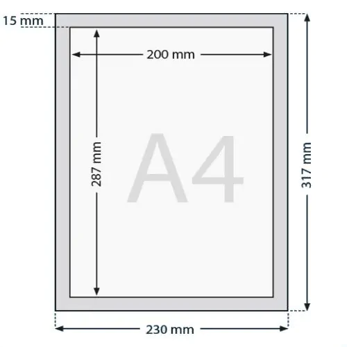 Magneetvenster-A4,magneetframe-A4