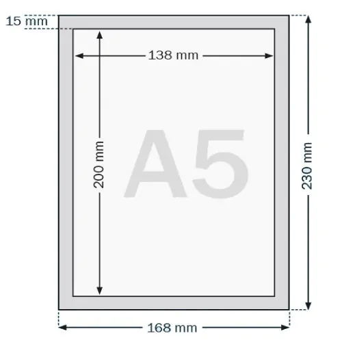 Magneetvenster-A5,magneetframe-A5