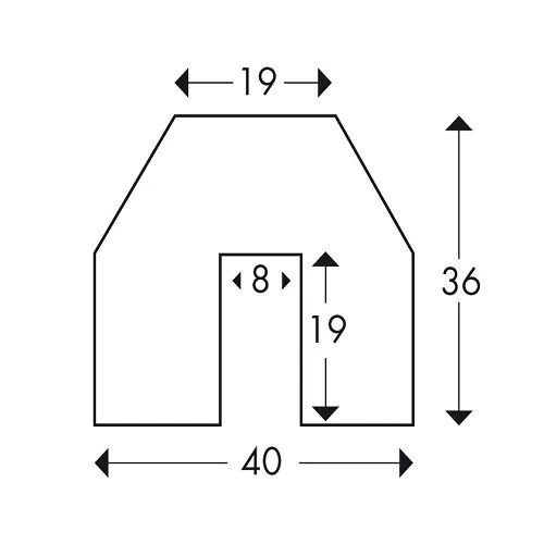 Knuffi-bb, beschermprofiel, stootrand