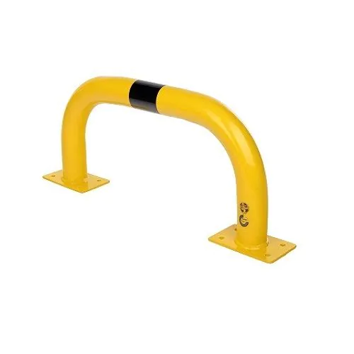 beschermbeugel, aanrijdbeschermer, bescherming magazijnrekken, bescherming machines, aanrijbescherming,magazijnoplossingen