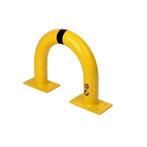 beschermbeugel, aanrijdbeschermer, bescherming magazijnrekken, bescherming machines, m-rack