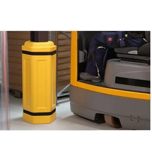 bescherming-kolom, kolombeschermer, aanrijdbeveiliging, bescherming-tegen-heftruck