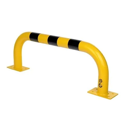 bescherming-tegen-aanrijden-met-heftruck-in-magazijn, m-rack, aanrijdbeschermer