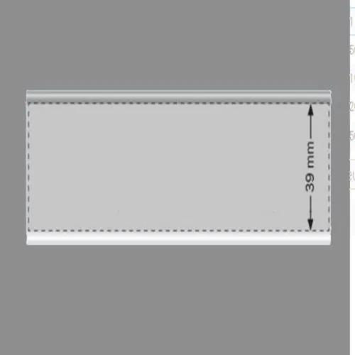 datastrip,magnetische datastrip,magnetische etikethouder,M-Rack magazijnoplossingen,etikethouder diepvries,etikethouder kou