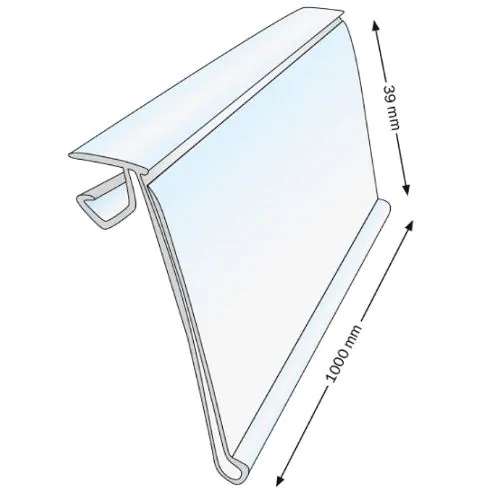 etikethouder-legbord, labelhouder-legbord, datastrip-voor-legbord