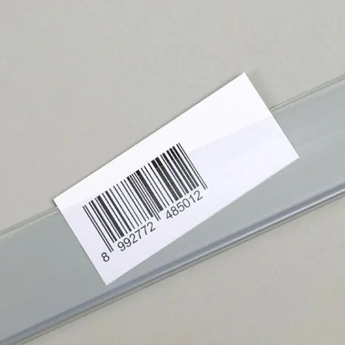 etikethouder,datastrip,zelfklevend,scanrail, insteek-etikethouder