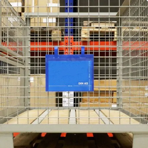 kaarthouder-A4-met-ophanglussen, insteekhoes-A4, informatiedrager