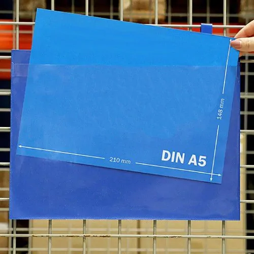 kaarthouder-A4-met-ophanglussen, insteekhoes-A5