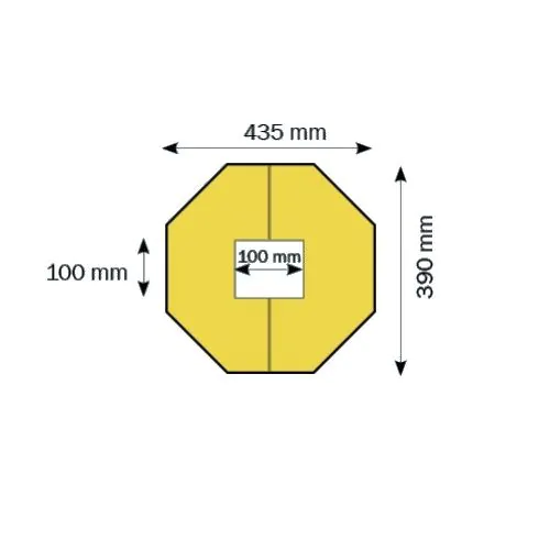kolombeschermer-100-x-100, kunststof-kolombeschermer