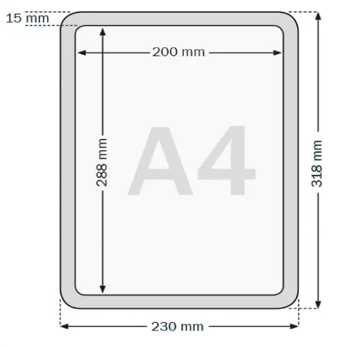 magneetvenster,documenthouder, whiteboard-houder
