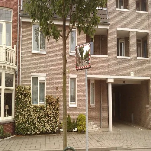 rvs-verkeersspiegel, hufterproof-verkeersspiegel