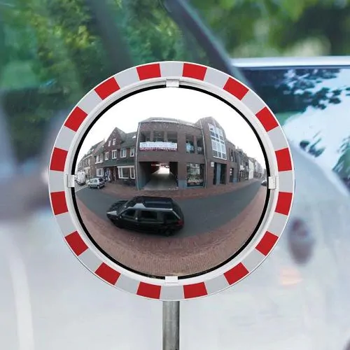 spiegel-180-graden-kijkhoek, spiegel-voor-t-splitsing, spiegel-voor-uitrit